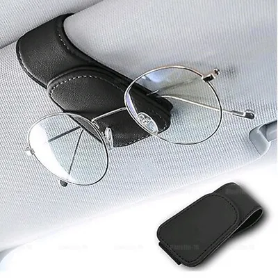 Car Sun Visor Glasses Sunglasses Eyeglass Ticket Card Clip Holder Accessories • £6.84