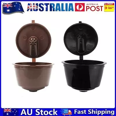 AU 2/3pcs Capsules Coffee Pods Reusable Plastic Kit For Nescafe/Dolce/Gusto Mach • $8.79