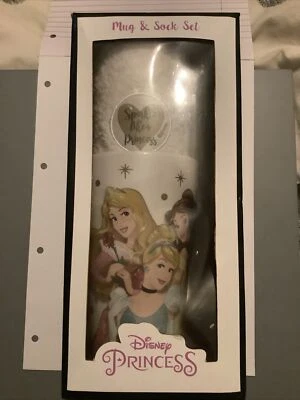 £7 • Buy Disney Princess Mug And Sock Gift Set