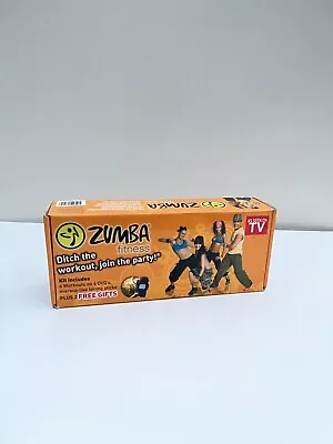 Zumba Fitness Kit 6 Workouts On 4 Dvd's Includes Toning Sticks • $29.95