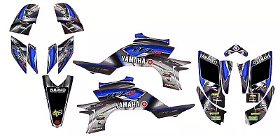 Fits YFZ450R 2003 2004 2005 2006 2007 2008 Yamaha Graphic Decal Kit Stickers • $127.40