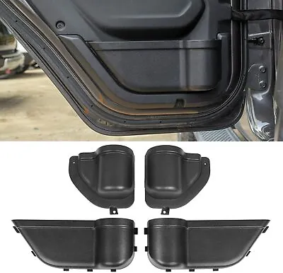 Front & Rear Door Pocket Storage Box Organizer For Jeep Wrangler JL 2018+ 4Door • $38.99