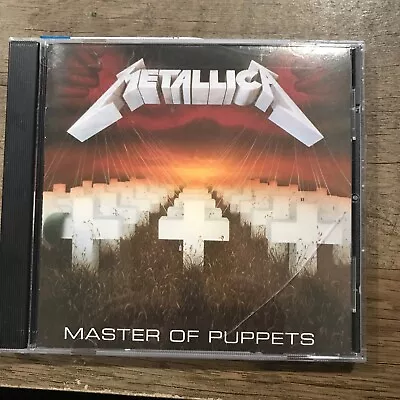 Metallica Master Of Puppets CD 1986 Blackened BLCKND005-2 Used VG Battery MTV • $4.79