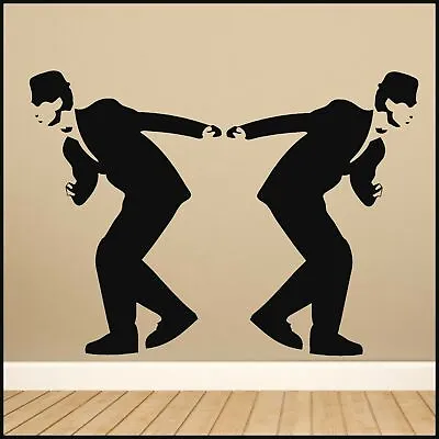 Large Ska 2 X Music Dancers Tone Wall Art Sticker Transfers Easily A3-1.5m Wide • £5.49