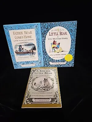 Else Holmelund Minark/Maurice Sendak Little Bear Books Lot Of 3 HC/PB • $14.50