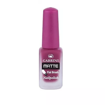 Gabrini Matte Nail Polish- Rouge- Matte Nail Varnish-Top Quality-13ml • £2.99