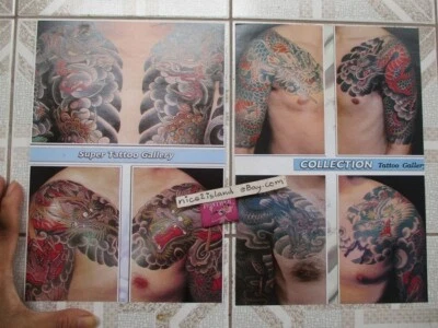 $12 • Buy Hikae Tattoo Body Art Colors Photo Picture 7x10 Inch Tradition Japan Yakuza Menu