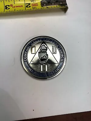 Company Grade Officers Council - AL UDEID QATAR CHALLENGE COIN • $74.99