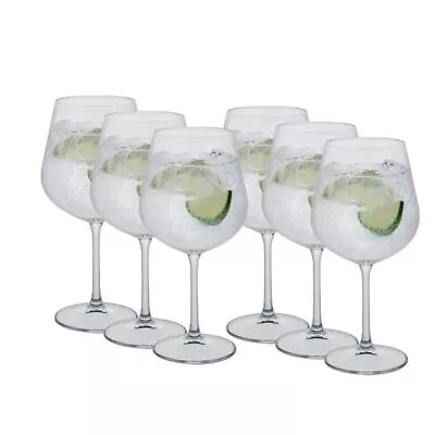 Dartington Crystal - Select Gin Copa 600ml Set Of 6 Gift Pack (Made In Slovakia) • $45