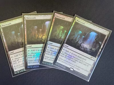 Mutavault - RARE MTG Promo Card X 4 • $51.81