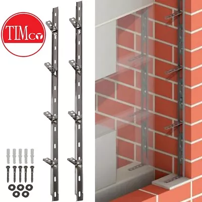 £17.16 • Buy STEEL WALL STARTER KIT Extension Building + Screws Washers Fixings 41mm X 1200mm