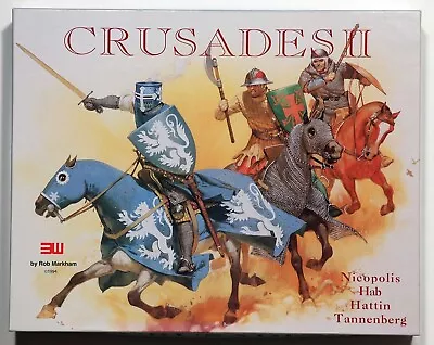 3W's The Crusades II - A Quad Game By Rob Markham • $24.95