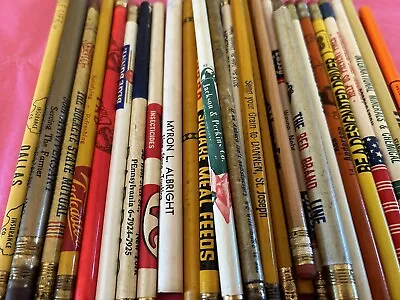 Large Lot Vintage Advertising Pencils • $15