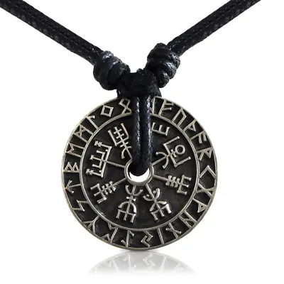 Viking Necklace For Men Pendant - Amulet Protection Necklace Viking Jewelry For • $7.56