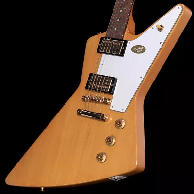 Epiphone / 1958 Korina Explorer (White Pickguard) Aged Natural S/N: 23091526685 • $1269