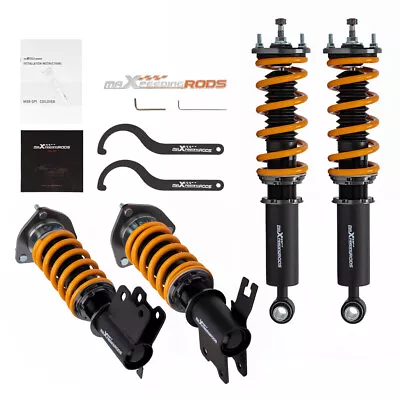 24 Way Damper Coilover Lowering Suspension Kit For Nissan S13 Silvia 180SX 89-98 • $375