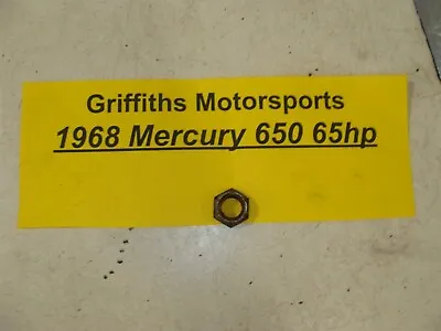 1968 Mercury Outboard 65hp 4cyl 650 Flywheel Crank Nut Oem Lock • $9.98