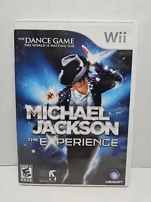 Michael Jackson The Experience - Nintendo Wii By UBI Soft Complete CIB • $22.99