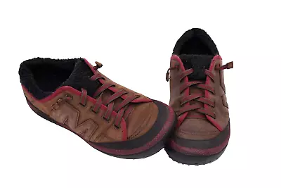 Merrell Neve Lace Bracken Shoes | Brown Suede Leather Outdoor Comfort | Womens 9 • $19.99