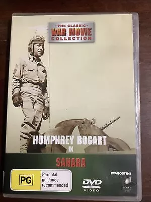 The Classic War Movie Collection SAHARA Like New DVD R4 Pal • $3.95
