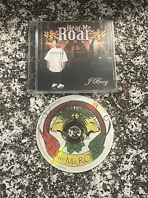 J Boog - Hear Me Roar CD Album RARE HTF Hip-Hop Reggae Hawaii Rap Cali Rap • $45
