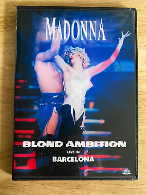 Madonna - Blond Ambition Live In Barcelona 1990 DVD • $14