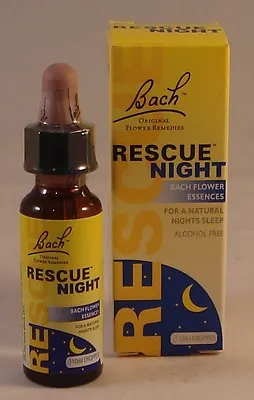 3 X Bach Rescue Night Remedy 10ml. Alcohol Free. BBE 11/2026 • £22.99