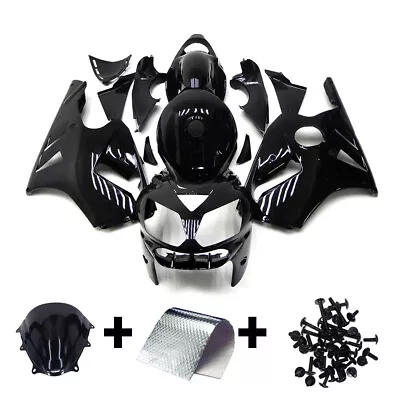 Black Body Kit Fairing For Kawasaki Ninja ZX12R 2002-2006 ABS Injection Bodywork • $404.95