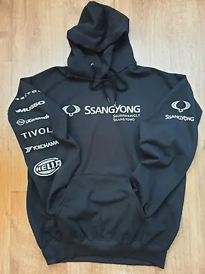 £24.49 • Buy SsangYong Motors Inspired  Unisex Black Classic Hoodie, Surprisingly SsangYong  