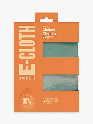 E-cloth Kitchen Cleaning Cloth Pack With Glass & Polishing Cloth  • £9.86