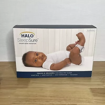 HALO SleepSure Smart Baby Monitor Live Heart Rate View Rollover Skin Temp • $45