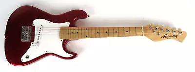 Harmony Vintage Red Electric Strat Stratocaster Guitar Short Scale 32  Neck • $129.99