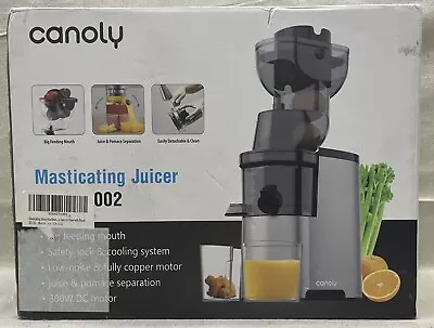 Canoly-002 Masticating Juicer Slow Press 300w (NEW) ~ CJ • $44.99