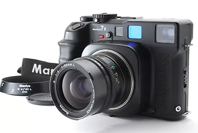 【MINT】Mamiya 7II Black Medium Format Film Camera N 65mm F/4 L From Japan • $4999.99
