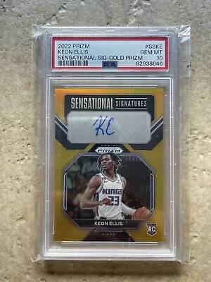 Keon Ellis Rookie Auto Rookie Signatures Gold /10  • $4000