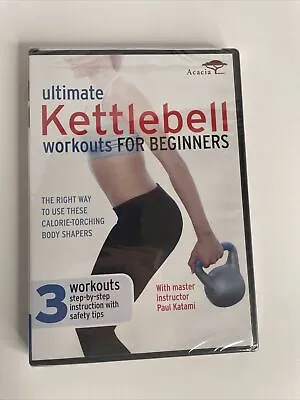 Ultimate Kettlebell Workouts For Beginners [New DVD] Paul Katami- Acacia • $9.59