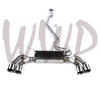 Stainless 2.5  CatBack Exhaust Muffler System 17-20 Fiat 124 Spider 1.4L Abarth • $449.95