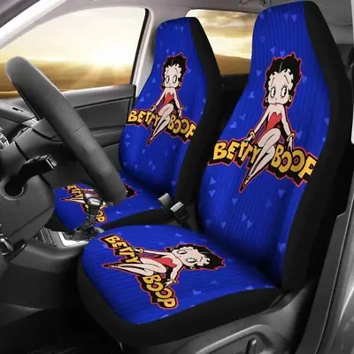 $54.99 • Buy Betty Boop Car Seat Covers Fan Gift Car Seat Covers (set Of 2)