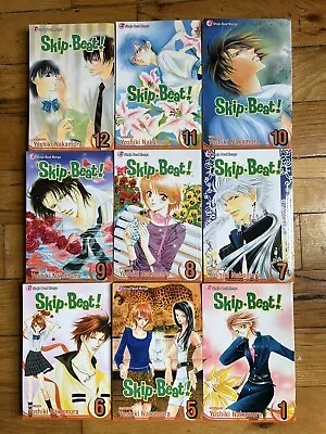 $40 • Buy SKIP BEAT! 9 Volume Manga Lot | Yoshiki Nakamura | 1, 5, 6, 7, 8, 9, 10, 11, 12