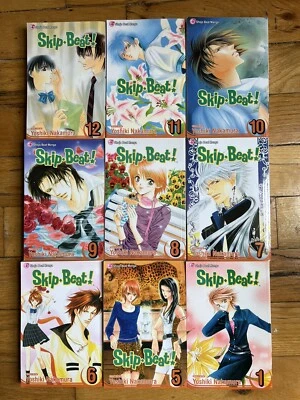 $40 • Buy SKIP BEAT! 9 Volume Manga Lot | Yoshiki Nakamura | 1, 5, 6, 7, 8, 9, 10, 11, 12