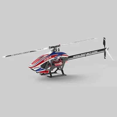 Goosky Legend RS4 Venom Helicopter Kit With Motor - White (Unassembled) • $419