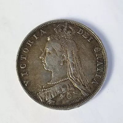 £30 • Buy 1887 Jubilee Head Silver Half Crown - Very Good Condition