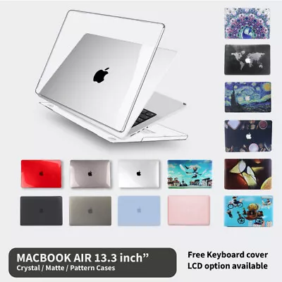 MacBook Air 13.3 Inch Hard Case Shell A1466 Model For Apple Mac Casing Pattern • $17.43