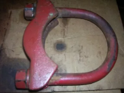 Vintage Massey Harris  444 Gas  Tractor-wide Front Axle Clamp / U Bolt- 1956 • $39.99