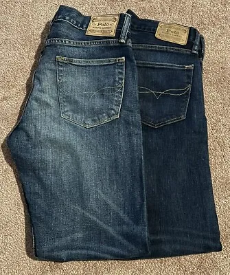 Mens Lot Of 2 Ralph Lauren Polo Jeans Size 30x30 Classic Fit/Slim Straight • $47.77