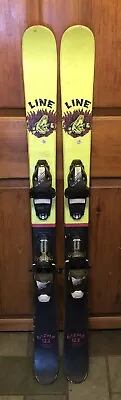 $89.99 • Buy 123 Cm Line Gizmo Junior Twintip Skis With Tyrolia SLR 7.5 Bindings