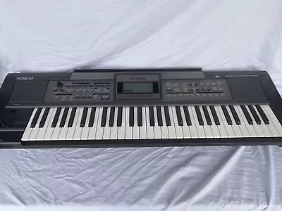 Roland E-09 Interactive Arranger 61 Key Portable Keyboard (Black) Tested - NICE! • $299.95