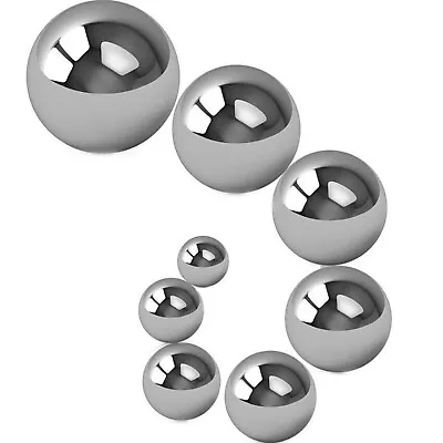 Ø1-125mm 304 Stainless Steel Bearing Balls G200 High Precision Metal Ball • $1.40