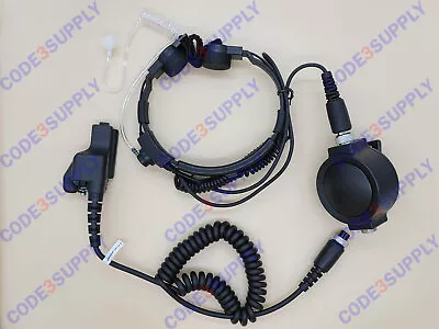 For Motorola XTS 2500 Astro XTS 3000 Tactical Heavy Duty Throat Microphone • $28.95