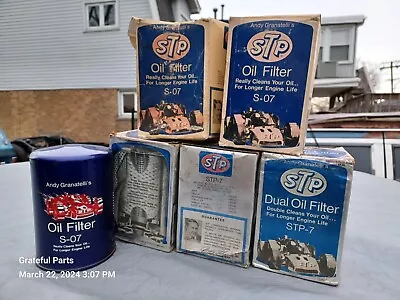 STP Oil Filter S-07 Vintage 1971 Pontiac JEEP Cadillac Buick Lot Of 5 • $49